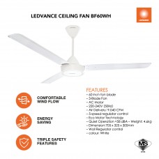 LEDVANCE CEILING FAN BF60WH